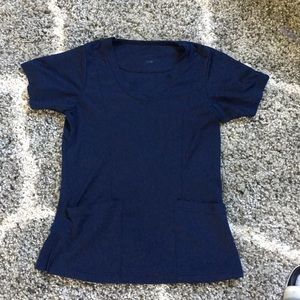Navy blue Dansko scrub shirt